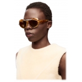 Loewe - Wing Double Frame Sunglasses in Acetate and Metal - Havana/Brown - Loewe Eyewear