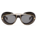 Loewe - Occhiali da Sole Wing - Nero Lucido - Loewe Eyewear