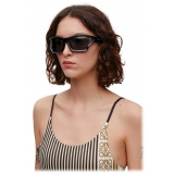 Loewe - Arch Mask Sunglasses - Solid Black - Loewe Eyewear