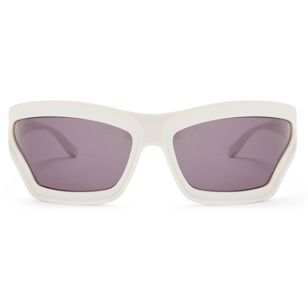 Loewe - Occhiali da Sole Arch Mask - Bianco Tinta Unita - Loewe Eyewear