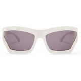 Loewe - Arch Mask Sunglasses - Solid White - Loewe Eyewear