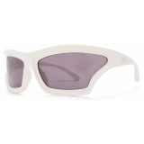 Loewe - Arch Mask Sunglasses - Solid White - Loewe Eyewear