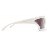 Loewe - Arch Mask Sunglasses - Solid White - Loewe Eyewear