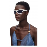 Loewe - Arch Mask Sunglasses - Solid White - Loewe Eyewear