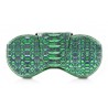 Ammoment - Eyeglass Case - Python in Crocus Green Metallic - Luxury Eyeglass Leather Cover
