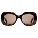 Gucci - Occhiale da Sole Rettangolare - Tartaruga - Gucci Eyewear