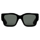 Gucci - Occhiale da Sole Squadrati - Nero - Gucci Eyewear