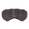 Ammoment - Eyeglass Case - Python in Pepite Rose - Luxury Eyeglass Leather Cover