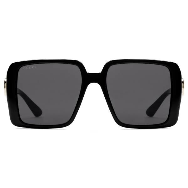 Gucci - Square Sunglasses - Black - Gucci Eyewear