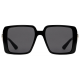 Gucci - Occhiale da Sole Squadrati - Nero - Gucci Eyewear