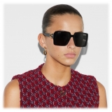 Gucci - Occhiale da Sole Squadrati - Nero - Gucci Eyewear