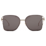 Gucci - Square Sunglasses - Gold - Gucci Eyewear