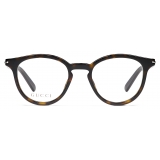 Gucci - Occhiale da Vista Rotondi - Tartaruga Scuro - Gucci Eyewear