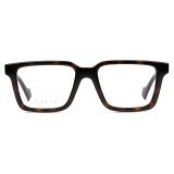 Gucci - Rectangular Optical Glasses - Dark Tortoiseshell - Gucci Eyewear