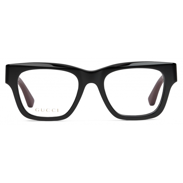 Gucci - Square Optical Glasses - Black - Gucci Eyewear