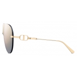 Dior - Sunglasses - CD Chain M2U - Gold - Dior Eyewear