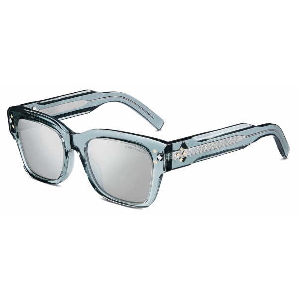 Dior - Sunglasses - CD Diamond S2I - Transparent Gray Blue - Dior Eyewear