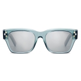 Dior - Occhiali da Sole - CD Diamond S2I - Blu Grigio Trasparente - Dior Eyewear