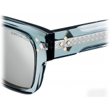 Dior - Occhiali da Sole - CD Diamond S2I - Blu Grigio Trasparente - Dior Eyewear