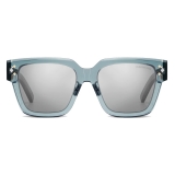 Dior - Occhiali da Sole - CD Diamond S2I - Blu Grigio Trasparente - Dior Eyewear