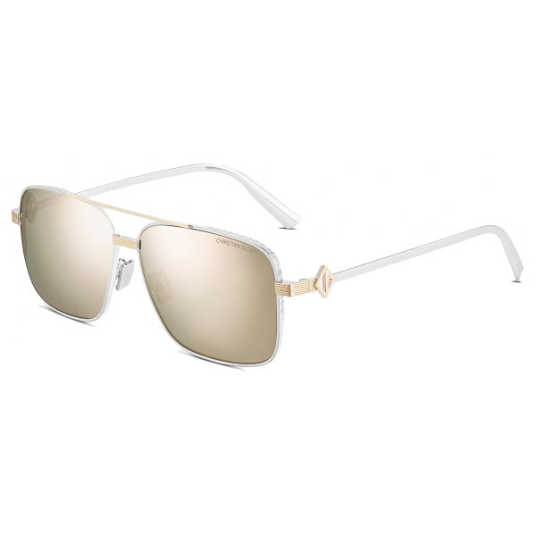 Dior - Sunglasses - CD Diamond S9U - Gold - Dior Eyewear