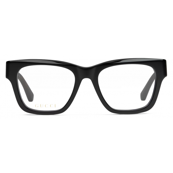 Gucci - Occhiale da Vista Squadrati - Nero - Gucci Eyewear