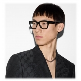 Gucci - Occhiale da Vista Squadrati - Nero - Gucci Eyewear