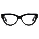 Gucci - Cat Eye Optical Glasses - Black - Gucci Eyewear