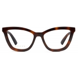 Gucci - Cat Eye Optical Glasses - Tortoiseshell - Gucci Eyewear