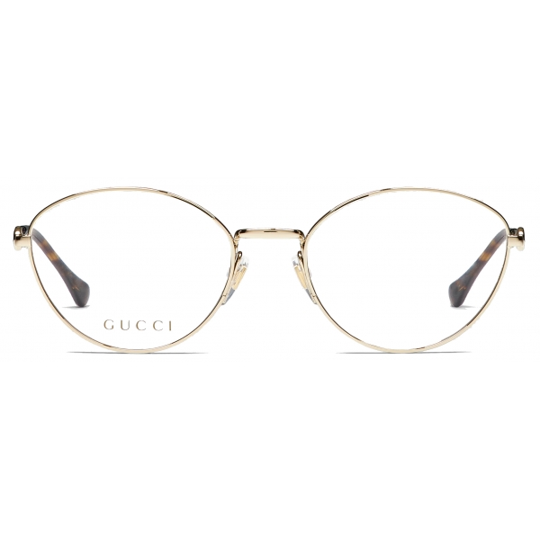 Gucci - Cat Eye Optical Glasses - Gold - Gucci Eyewear