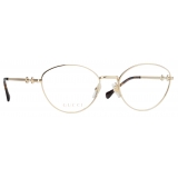 Gucci - Cat Eye Optical Glasses - Gold - Gucci Eyewear