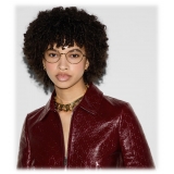 Gucci - Cat Eye Optical Glasses - Gold - Gucci Eyewear