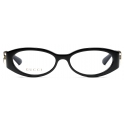 Gucci - Rectangular Optical Glasses - Black - Gucci Eyewear