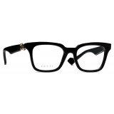 Gucci - Occhiale da Vista Squadrati - Nero - Gucci Eyewear