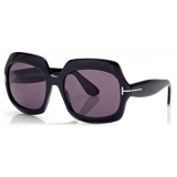 Tom Ford - Occhiali da Sole Ren - Occhiali da Sole Geometrica - Nero - Occhiali da Sole - Tom Ford Eyewear