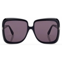 Tom Ford - Occhiali da Sole Lorelai - Occhiali da Sole a Farfalla - Nero - Occhiali da Sole - Tom Ford Eyewear