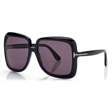 Tom Ford - Occhiali da Sole Lorelai - Occhiali da Sole a Farfalla - Nero - Occhiali da Sole - Tom Ford Eyewear