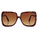 Tom Ford - Lorelai Sunglasses - Butterfly Sunglasses - Dark Havana - Sunglasses - Tom Ford Eyewear