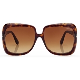 Tom Ford - Occhiali da Sole Lorelai - Occhiali da Sole a Farfalla - Havana Scuro - Occhiali da Sole - Tom Ford Eyewear