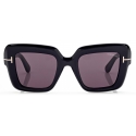 Tom Ford - Occhiali da Sole Esme - Occhiali da Sole Oversized - Nero - Occhiali da Sole - Tom Ford Eyewear