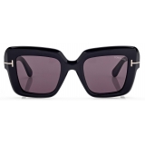 Tom Ford - Occhiali da Sole Esme - Occhiali da Sole Oversized - Nero - Occhiali da Sole - Tom Ford Eyewear