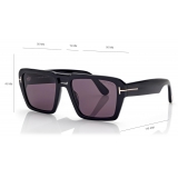 Tom Ford - Occhiali da Sole Redford - Occhiali da Sole Squadrati - Nero - Occhiali da Sole - Tom Ford Eyewear