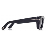 Tom Ford - Occhiali da Sole Ilias - Occhiali da Sole Squadrati - Nero - Occhiali da Sole - Tom Ford Eyewear