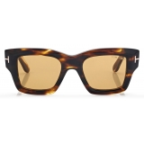 Tom Ford - Occhiali da Sole Ilias - Occhiali da Sole Squadrati - Havana Scuro - Occhiali da Sole - Tom Ford Eyewear