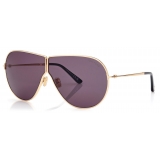 Tom Ford - Occhiali da Sole Keating - Occhiali da Sole Pilota - Fumo - Occhiali da Sole - Tom Ford Eyewear