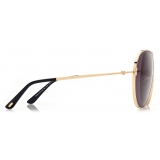 Tom Ford - Occhiali da Sole Keating - Occhiali da Sole Pilota - Fumo - Occhiali da Sole - Tom Ford Eyewear