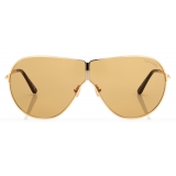 Tom Ford - Occhiali da Sole Keating - Occhiali da Sole Pilota - Marrone - Occhiali da Sole - Tom Ford Eyewear