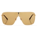 Tom Ford - Occhiali da Sole Huxley - Occhiali da Sole Pilota - Marrone - Occhiali da Sole - Tom Ford Eyewear