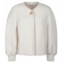 Chloé - Cream Short Coat - Chloé Exclusive Luxury Collection