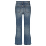 Chloé - Foggy Blue Bootcut Jeans - Chloé Exclusive Luxury Collection